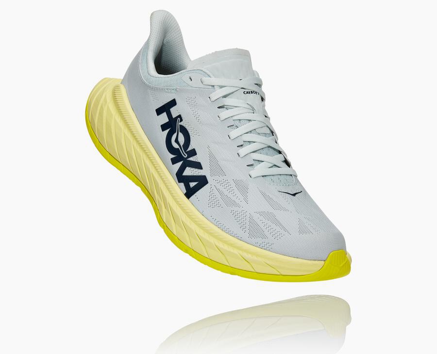 Hoka One One Hardloopschoenen Heren - Carbon X 2 - Wit - PZ1576938